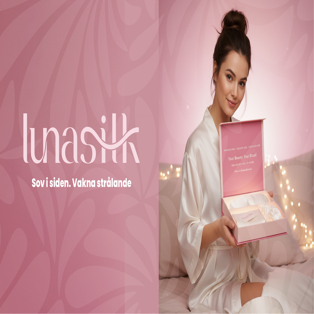 LunaSilk – Silkes-örngott som skyddar hud & hår