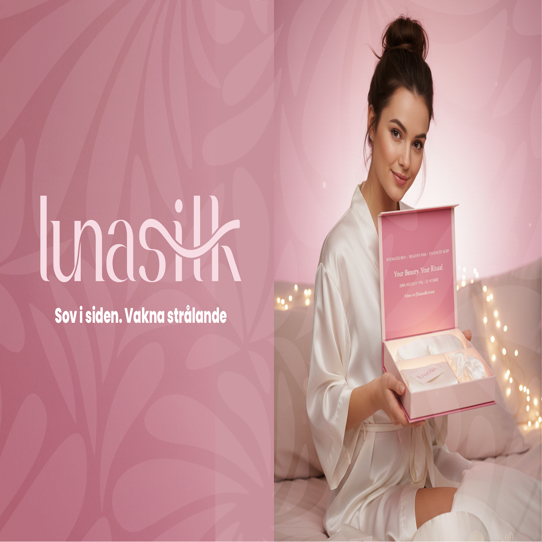 LunaSilk – Silkes-örngott som skyddar hud & hår