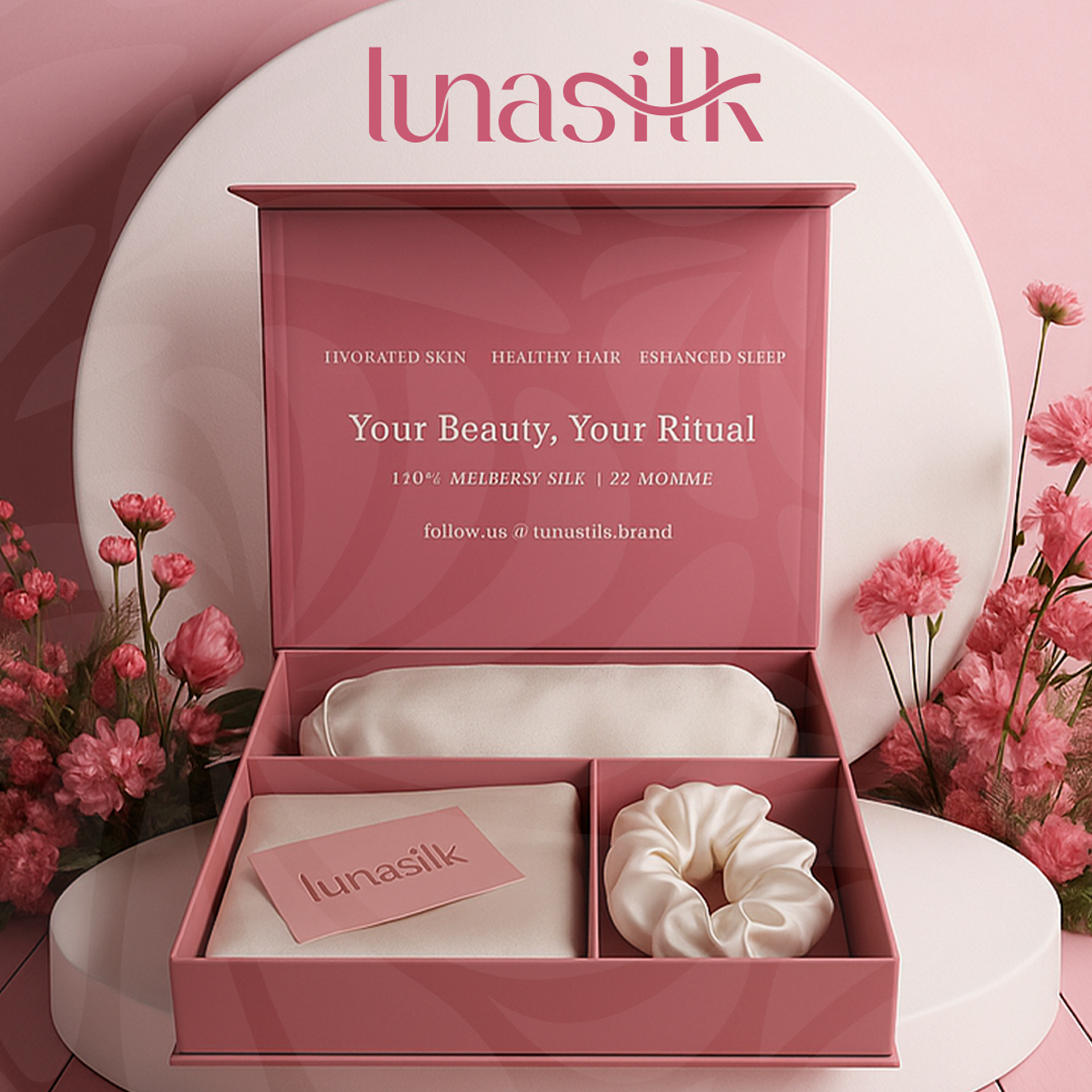 LunaSilk – Silkes-örngott som skyddar hud & hår