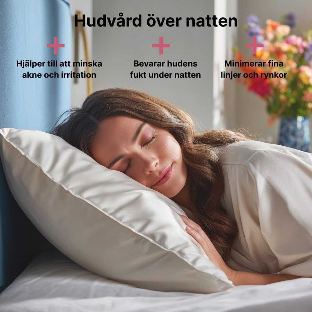 LunaSilk – Silkes-örngott som skyddar hud & hår