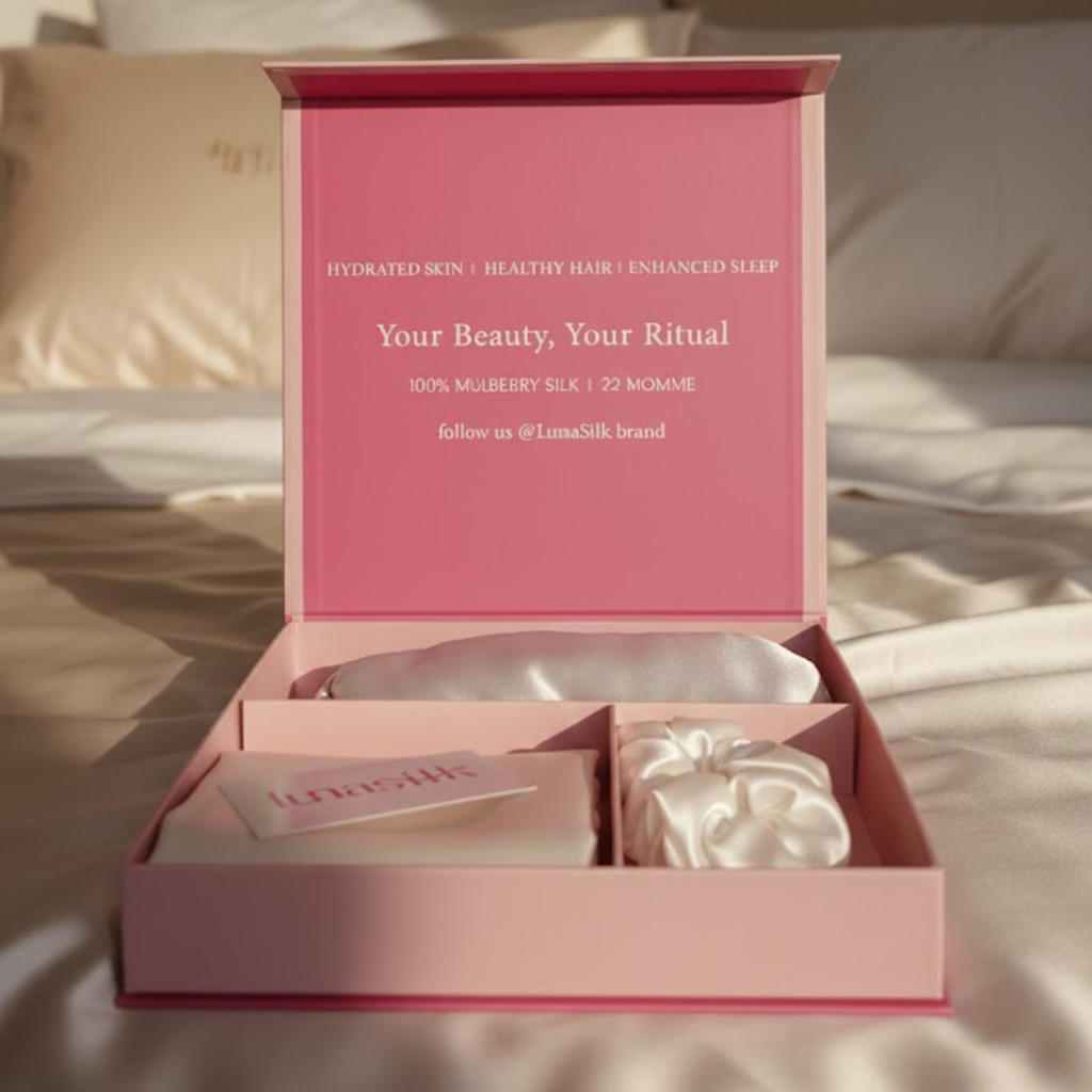 LunaSilk – Silkes-örngott som skyddar hud & hår