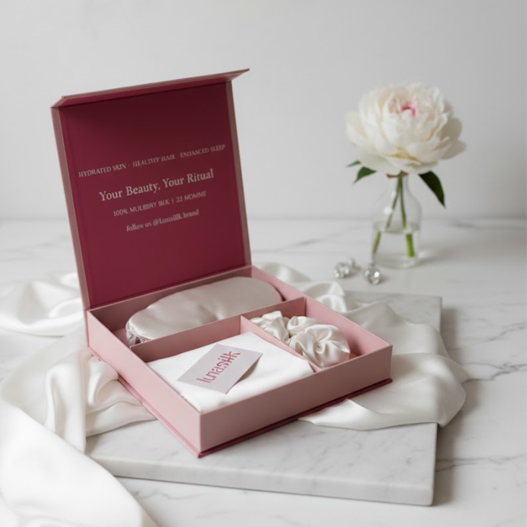 LunaSilk – Silkes-örngott som skyddar hud & hår