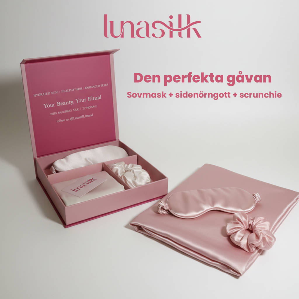LunaSilk – Silkes-örngott som skyddar hud & hår