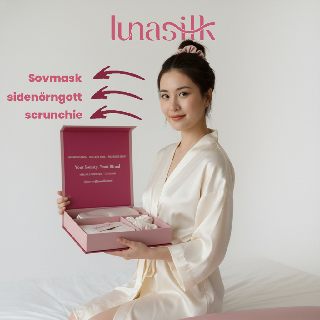 LunaSilk – Silkes-örngott som skyddar hud & hår